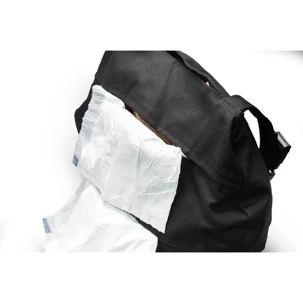 T-Bags 2pocket Black TrashBag Dispenser, 5PK 1001-5 - main